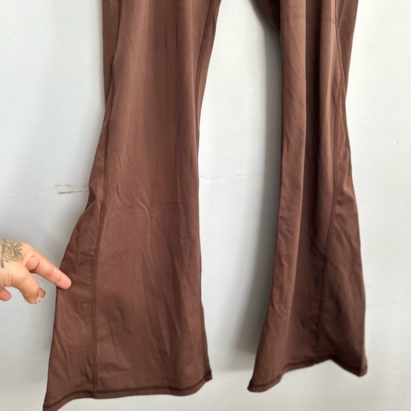 Flare leggings spandex pants sporty athleisure - Picture 2 of 10